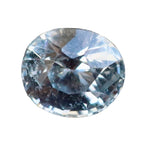 Natural White Sapphire – 1.12 Carat Oval Cut | Ceylon - Sapphirepal