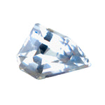 Natural White Sapphire – Freeform Cut - Sapphirepal
