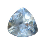 Natural White Sapphire with Blue Hint – 0.94 ct Trillion (Ceylon, SI, Unheated) - Sapphirepal