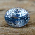 Natural White Sapphire With Slight Blue Tint - Sapphirepal