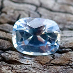 Natural White Sapphire With Slight Blue - Sapphirepal