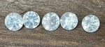 Natural White Sapphires Set β Round Cut, 2.90 Carat - Sapphirepal