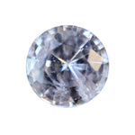 1.97 Carat Natural White Sapphire | Round Cut Loose Ceylon Gemstone- Sapphire pal