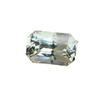 Natural White Sapphire | 0.85 Carat Emerald Cut Gem | Ceylon Origin - Sapphire pal