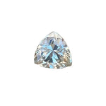 0.87 ct Natural White Sapphire, Trillion Cut, Ceylon origin, unheated untreated, VS clarity – Sapphire Pal