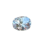 1.40ct natural white sapphire, cushion 7.53×5.63mm, Ceylon origin – face-up