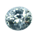 1.42ct natural white sapphire oval, unheated VVS Ceylon gemstone - Sapphire Pal