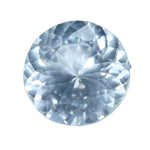 0.98ct natural white sapphire, round 6.22mm, Ceylon origin