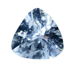 0.70 Carat Natural White Sapphire | Trillion Cut Ceylon Gemstone β Untreated & VS Clarity - Sapphire pal