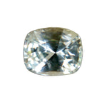 Natural white sapphire 2.08 carat unheated loose gemstone from Ceylon