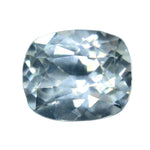 1.00ct natural white sapphire cushion cut loose gemstone eye clean
