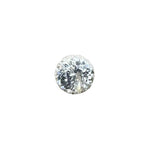 Natural White Sapphire 0.63 Carat Round Cut from Ceylon β Sapphire Pal Australia
