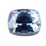 Natural white sapphire 1.35 carat cushion cut Ceylon gemstone