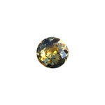 Natural yellow blue sapphire 0.52ct round cut, unheated untreated Ceylon sapphire – Sapphire Pal