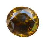2.51ct Natural Yellow Blue Sapphire – Bi-Colour Oval Cut Gemstone from Ceylon