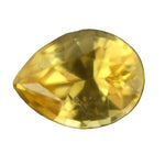 Natural Yellow Sapphire – 0.37 Carat | Pear Cut - Sapphire pal