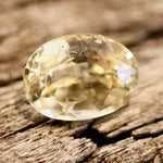 Natural Yellow Sapphire – 0.84 Carat | Oval Cut | Ceylon Gemstone - Sapphirepal
