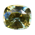 Natural yellow sapphire 2.11 carat cushion cut loose gemstone Ceylon