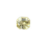 Natural yellow sapphire 0.85 ct trillion cut from Ceylon β loose gemstone for fine jewelry
