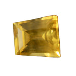 Natural Yellow Sapphire 0.51 Carat Freeform Cut Ceylon Gemstone β Sapphire Pal