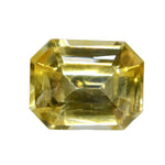 Natural yellow sapphire 0.90 ct emerald cut loose sapphire from Ceylon β earth sourced gemstone by Sapphire Pal Australia