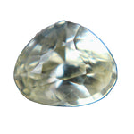 1.82ct natural yellow sapphire trillion cut unheated Ceylon gemstone