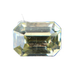 Natural yellow sapphire 1.28 ct emerald cut from Ceylon β earth-sourced gemstone for fine jewelry