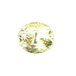 1.10ct natural yellow sapphire oval, unheated untreated Ceylon gemstone