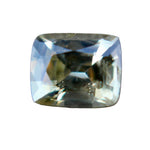 Natural yellow sapphire 0.90 carat cushion cut Ceylon gemstone