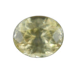 Oval cut natural yellow sapphire 1.28ct from Ceylon loose gemstone