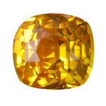 4.12ct Natural Vivid Yellow Sapphire – Cushion Cut, VS Clarity, Ceylon Origin | Loose Gem for Custom Jewellery | Sapphire Pal Australia