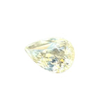 7.17ct natural yellow sapphire pear cut, unheated untreated Ceylon gemstone