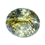 Natural yellow-white sapphire 3.10ct oval, SI clarity, Ceylon — Sapphire Pal Australia