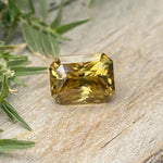 Natural Yellow Zircon – 5.37 Carat Emerald Cut | Ceylon Gemstone - Sapphirepal