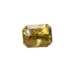 Natural Yellow Zircon – 5.37 Carat Emerald Cut | Ceylon Gemstone - Sapphire pal