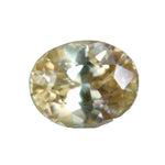 Natural yellow zircon 2.01 carat oval cut loose gemstone from Ceylon eye clean untreated