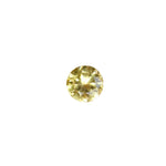 1.18ct natural yellow zircon round cut from Ceylon loose gemstone