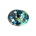 Natural Blue Green Sapphire – 0.65ct Oval Cut | Unheated Australian Gemstone - sapphire pal