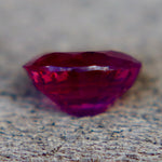 0.40 Carat Natural Ruby – Pinkish Red Oval Cut Loose Gemstone (Earth Sourced) - Sapphirepal