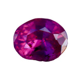 0.40 Carat Natural Ruby – Pinkish Red Oval Cut Loose Gemstone (Earth Sourced) - Sapphirepal