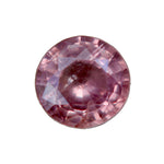 0.46 ct Natural Padparadscha Sapphire (Ceylon, Unheated & Untreated) – Round Cut - Sapphirepal