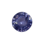 0.52 Carat Natural Purple Sapphire (Ceylon) — Unheated, Round Cut, SI | Sapphire Pal Australia - Sapphirepal