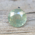 0.58 Carat Natural Mint Green Ceylon Sapphire – Unheated Round Cut Loose Gemstone - Sapphirepal