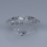 0.63ct Natural White Sapphire – Unheated Round Ceylon Gemstone - Sapphirepal