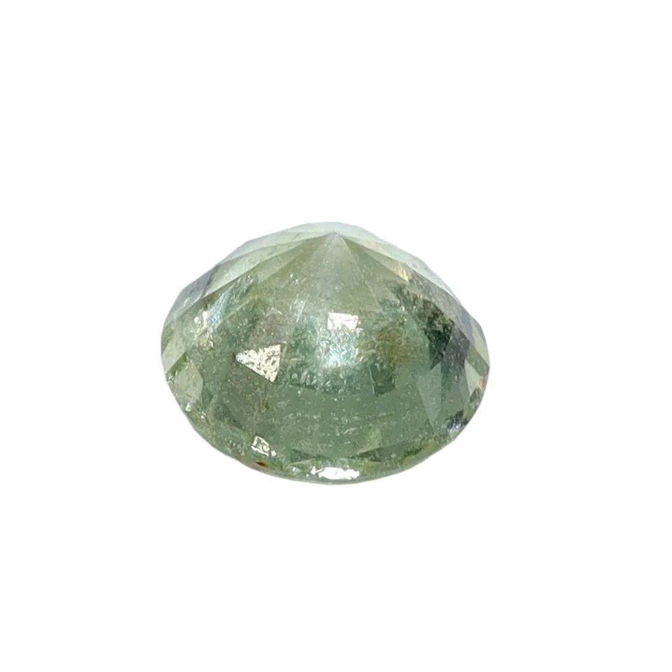 0.66 ct Natural Green Sapphire – Round Cut, Madagascar (Untreated) | Earth - Sourced Loose Sapphire from Australia - Sapphirepal