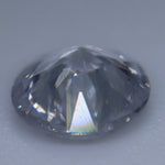0.68ct Natural White Sapphire – Untreated Round Ceylon Gemstone - Sapphirepal