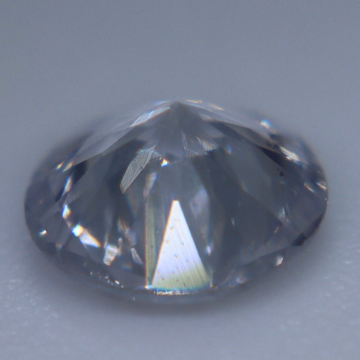 0.68ct Natural White Sapphire – Untreated Round Ceylon Gemstone - Sapphirepal
