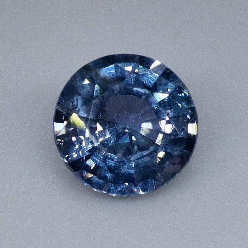 0.70 Carat Natural Purple Sapphire (Ceylon) — Unheated & Untreated, Round Cut, SI | Sapphire Pal Australia - Sapphirepal