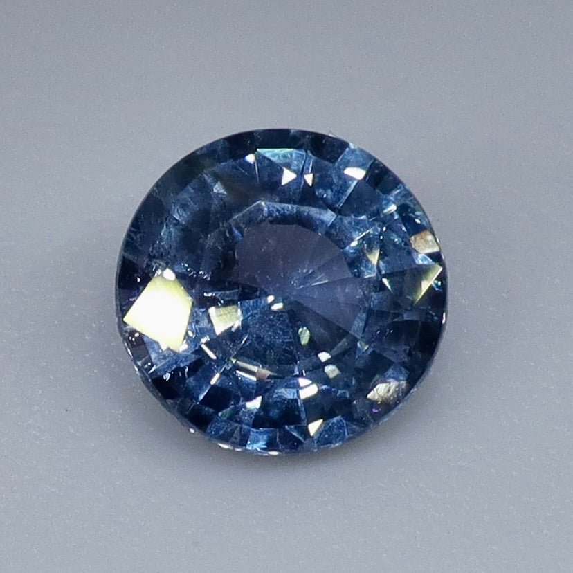 0.70 Carat Natural Purple Sapphire (Ceylon) — Unheated & Untreated, Round Cut, SI | Sapphire Pal Australia - Sapphirepal