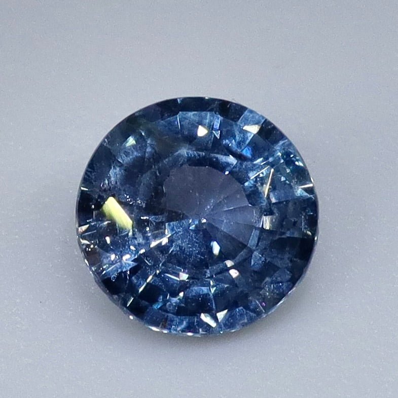 0.70 Carat Natural Purple Sapphire (Ceylon) — Unheated & Untreated, Round Cut, SI | Sapphire Pal Australia - Sapphirepal
